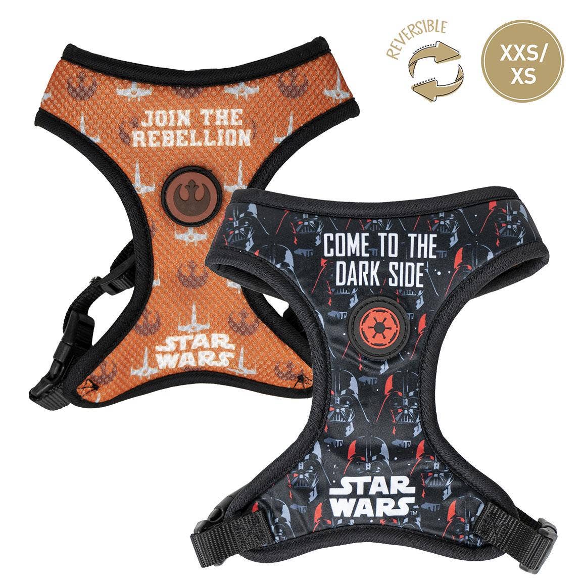 Star Wars Verstelbaar & Omkeerbaar Hondenharnas - Maat XXS/XS