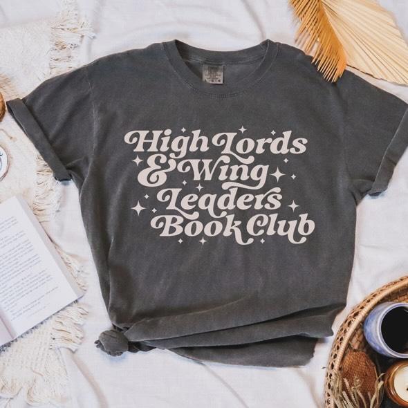 High Lords & Wing Leaders Book Club T-shirt