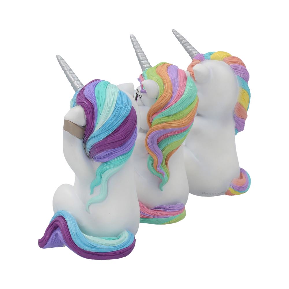 Three Wise Cutiecorns - Nemesis Now