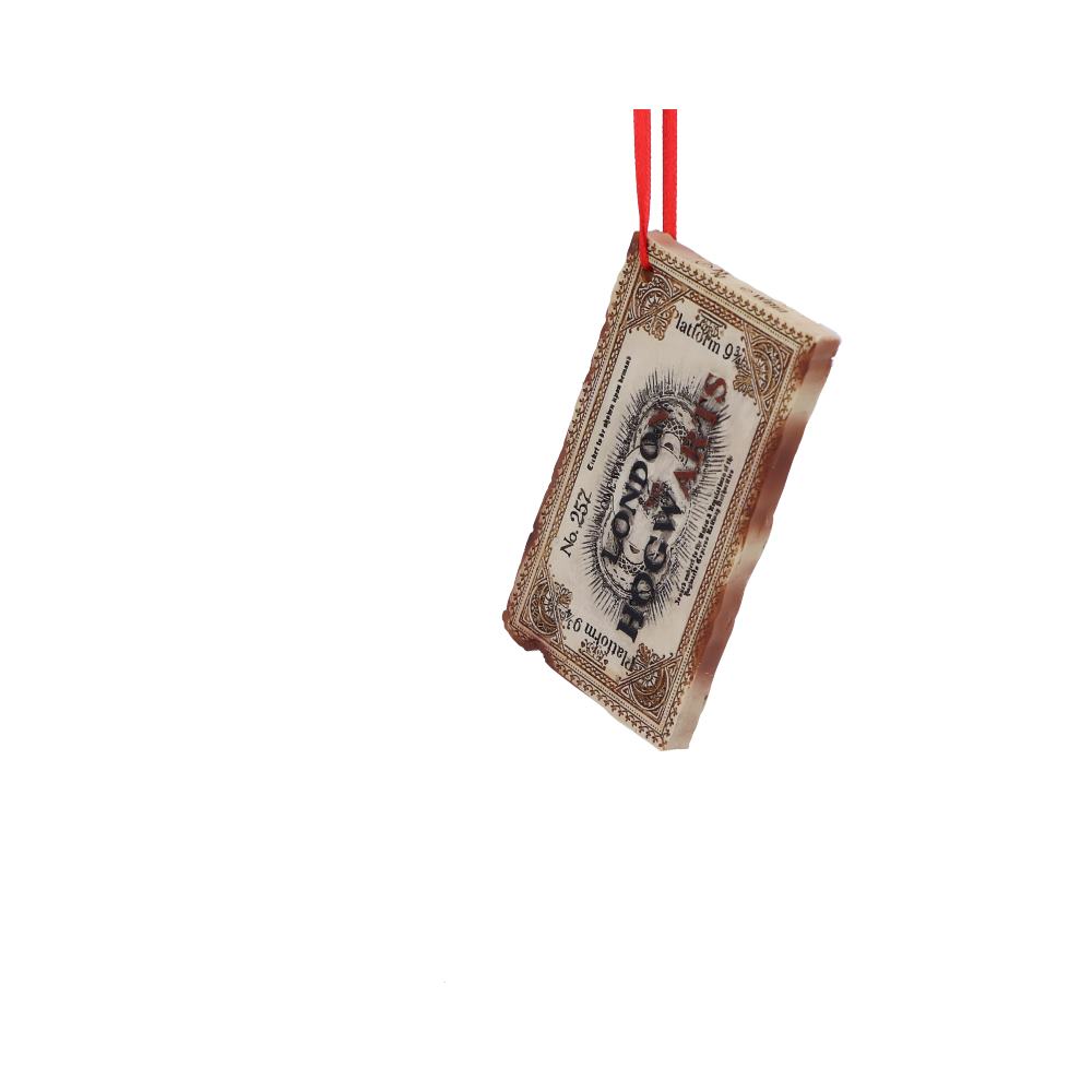 Harry Potter Hogwarts Ticket Hanging Ornament - Nemesis Now