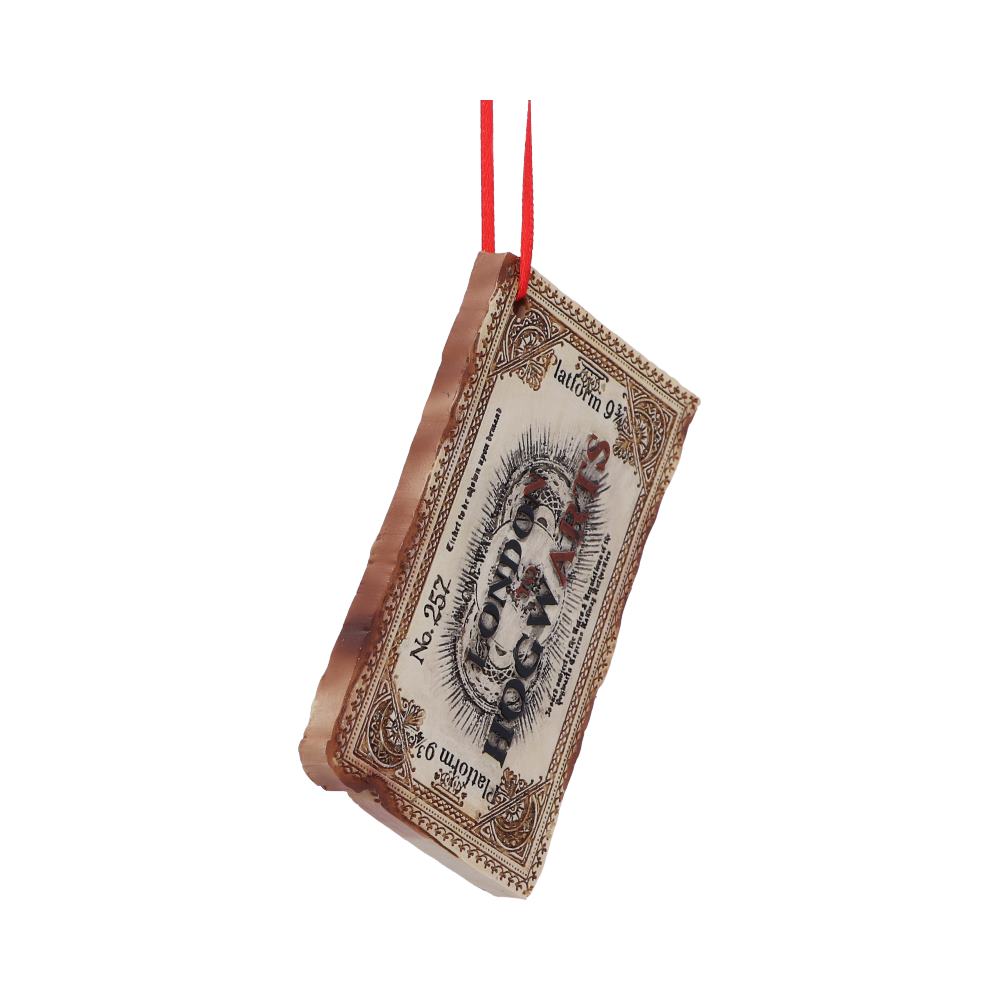 Harry Potter Hogwarts Ticket Hanging Ornament - Nemesis Now