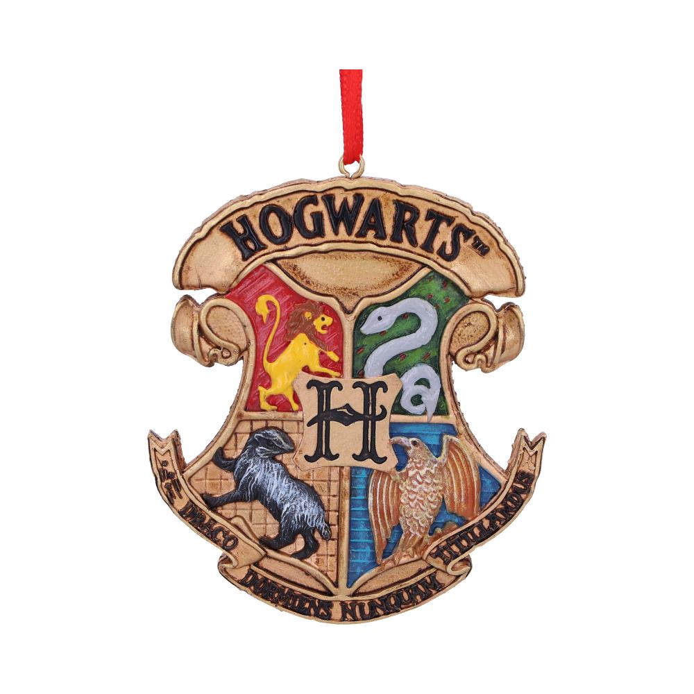 Harry Potter Hogwarts Crest Hanging Ornament - Nemesis Now