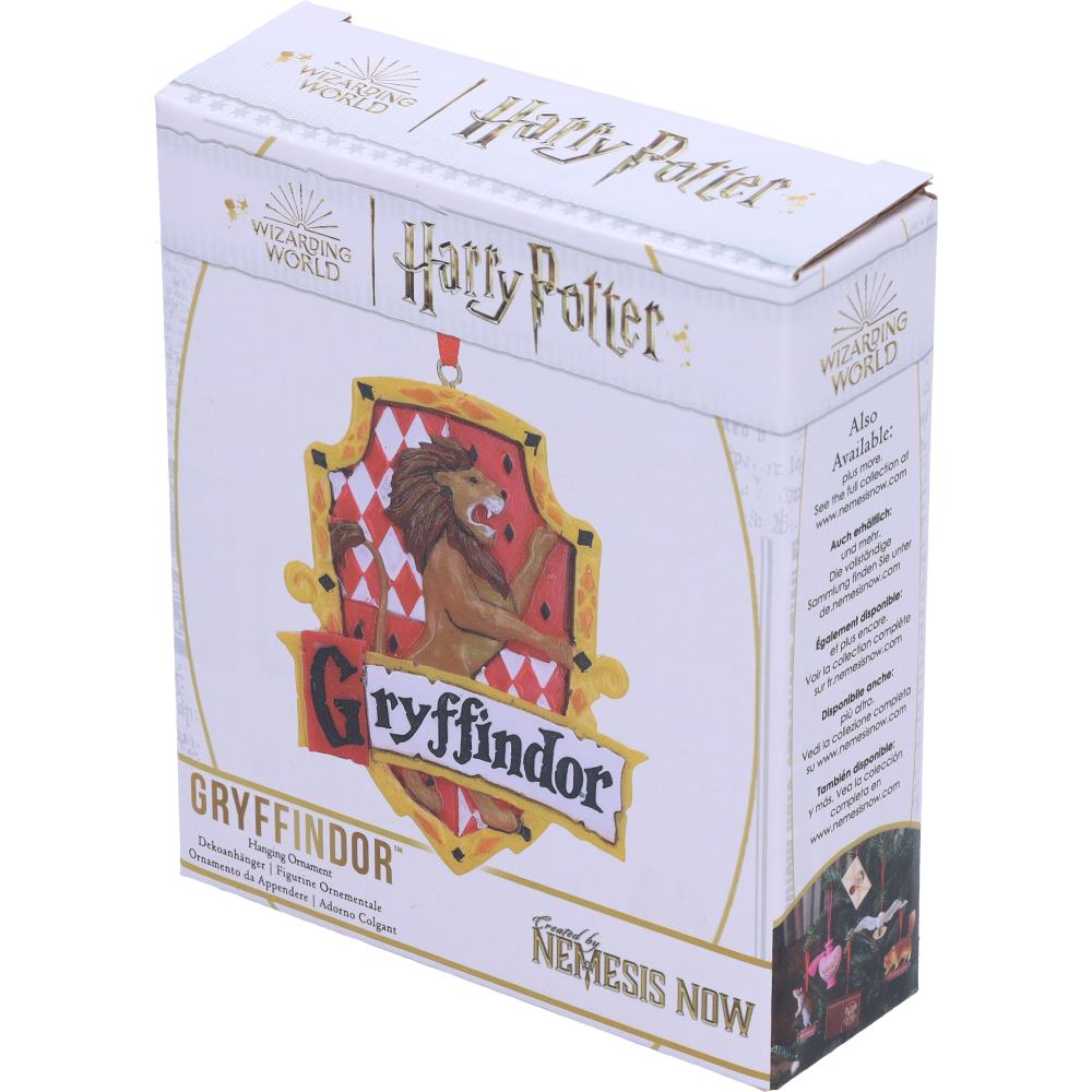 Harry Potter Gryffindor Crest Hanging Ornament - Nemesis Now