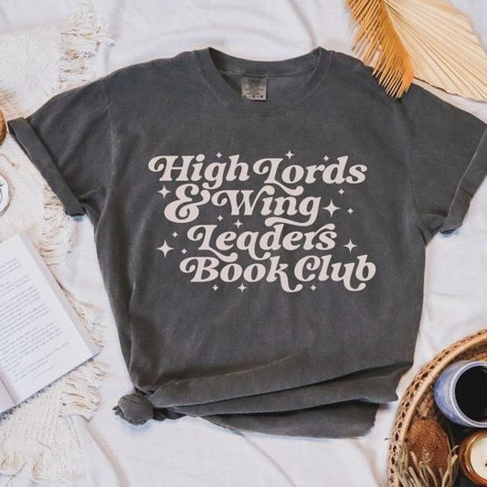 High Lords & Wing Leaders Book Club T-shirt