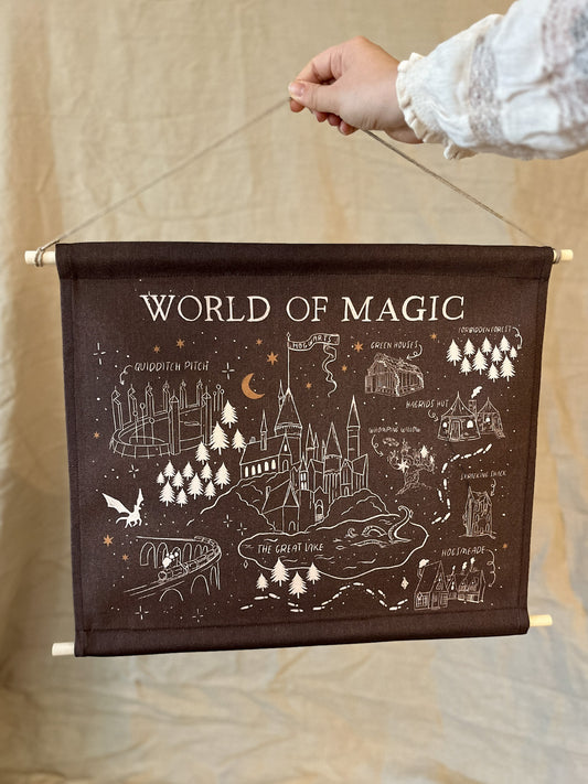 Fantasy Map - Harry Potter World of Magic