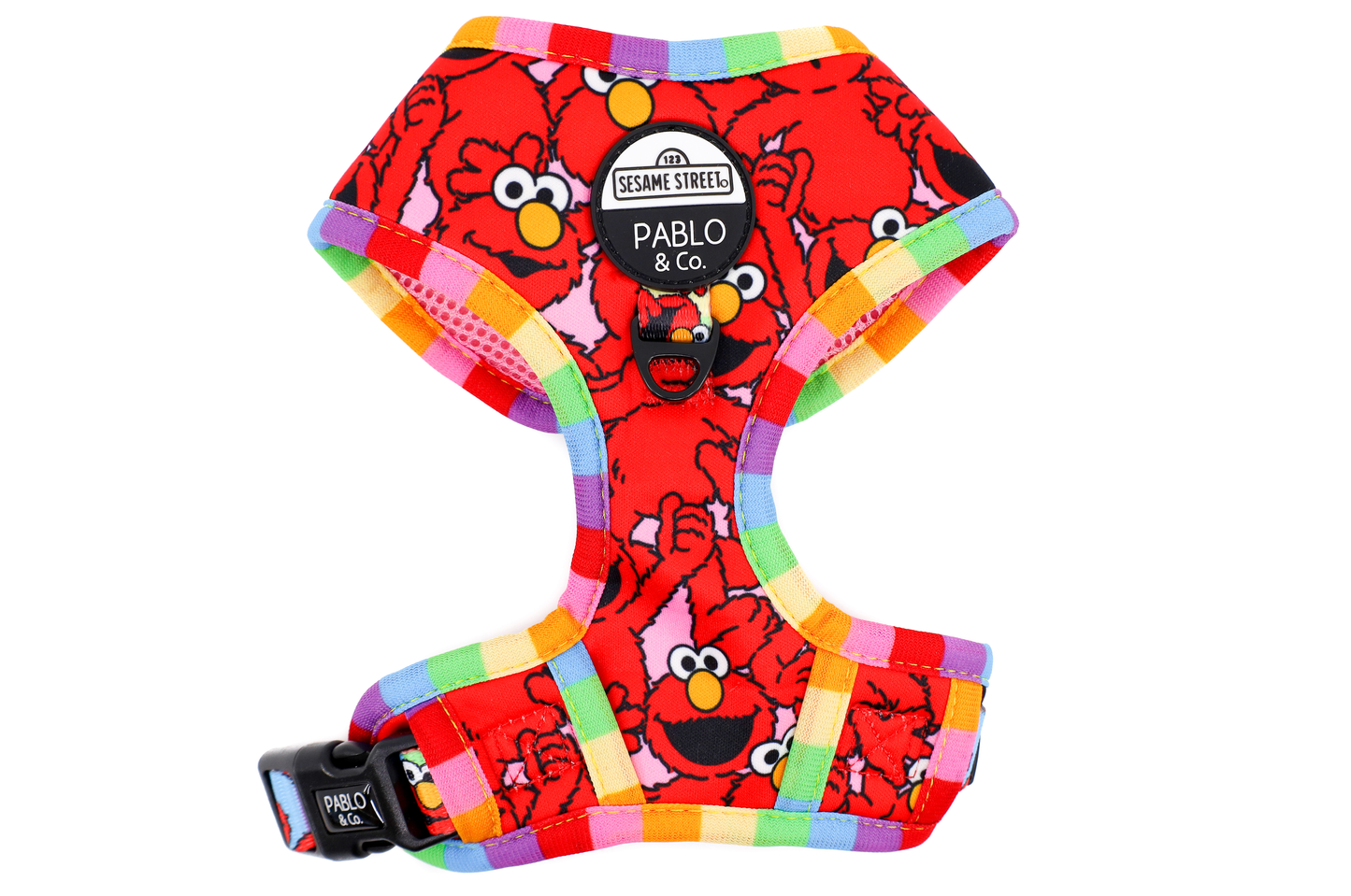 Sesame Street Elmo Adjustable Dog Harness - Size S