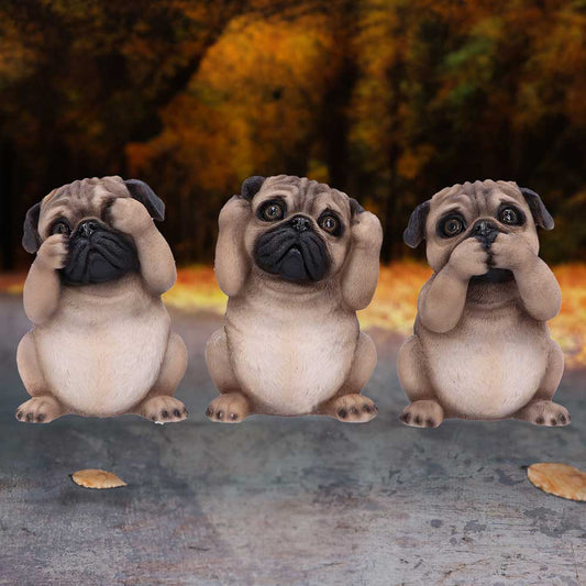 Three Wise Pugs - Nemesis Now