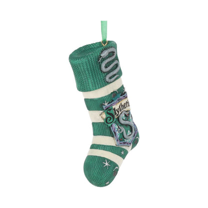 Harry Potter Slytherin Stocking Hanging Ornament - Nemesis Now