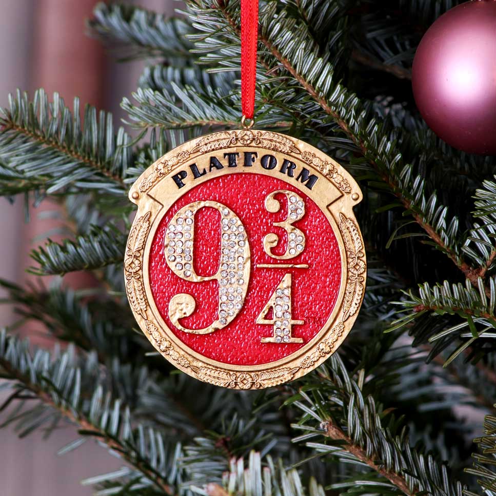 Harry Potter Platform 9 3/4 Hanging Ornament  - Nemesis Now