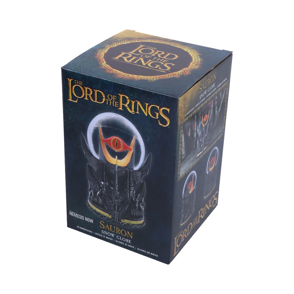 Lord of the Rings Sauron Snow Globe- Nemesis Now