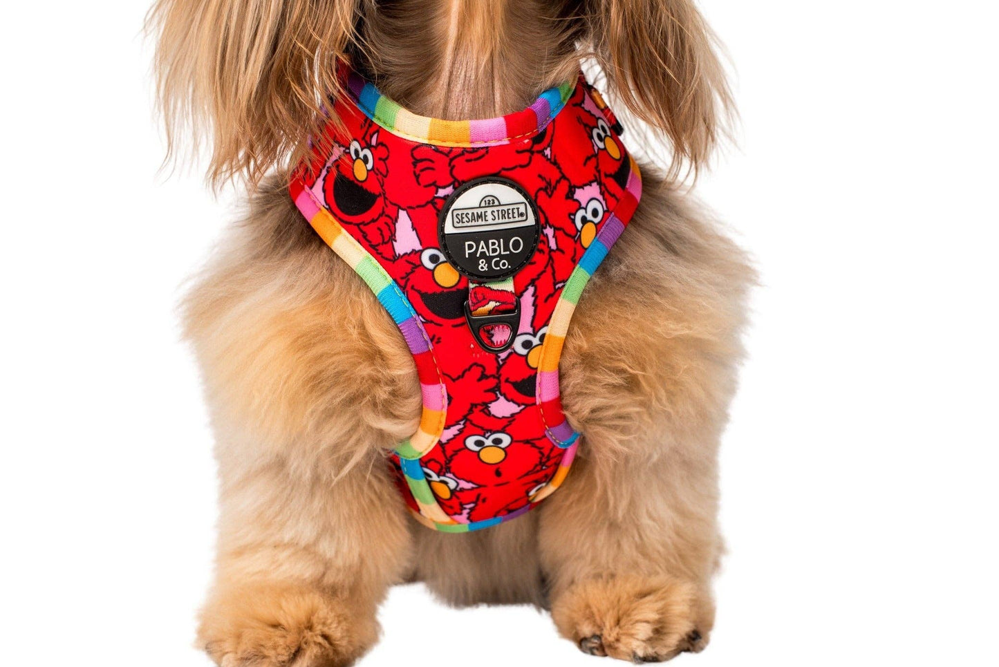 Sesame Street Elmo Adjustable Dog Harness - Size S