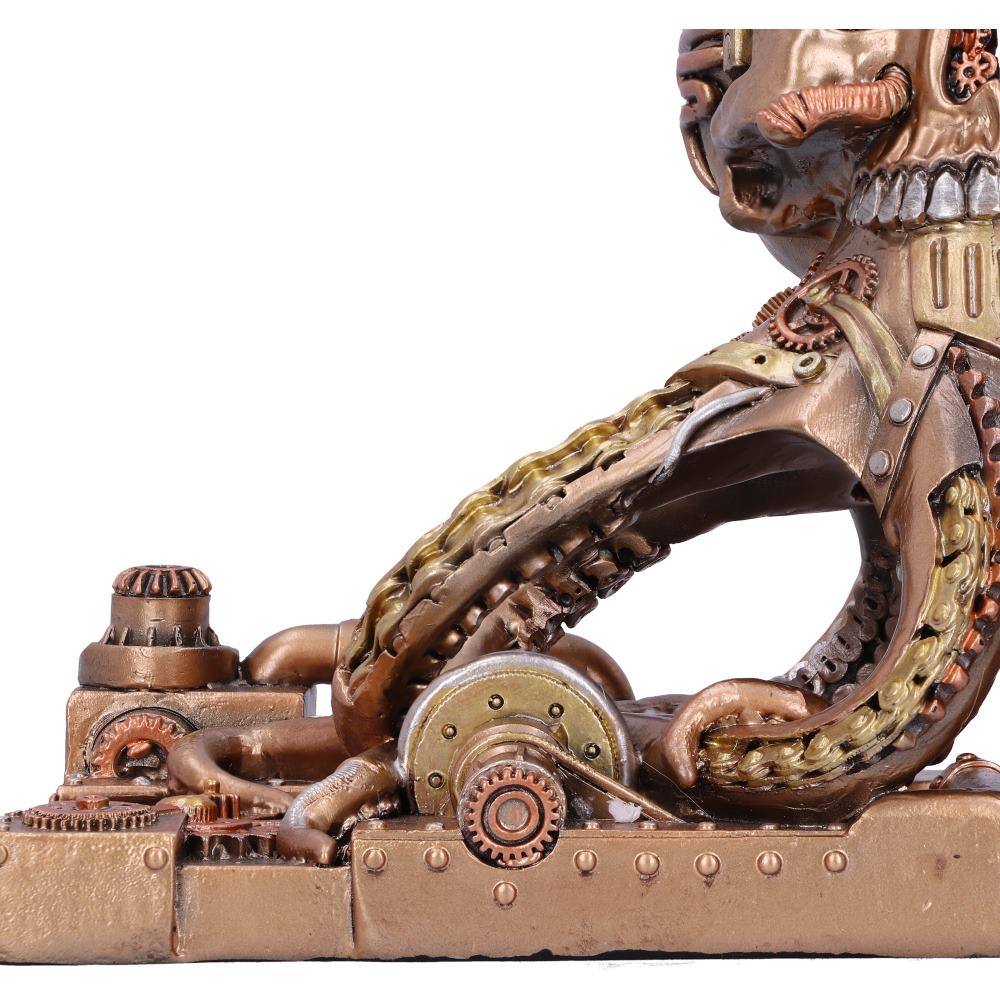 Steampunk Dracus Machina Bookends - Nemesis Now